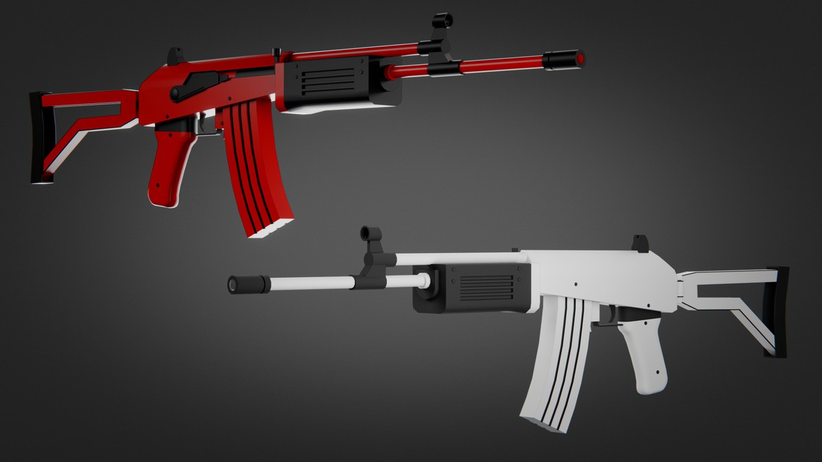 Weapon Color Skins Pack — 230 Variations