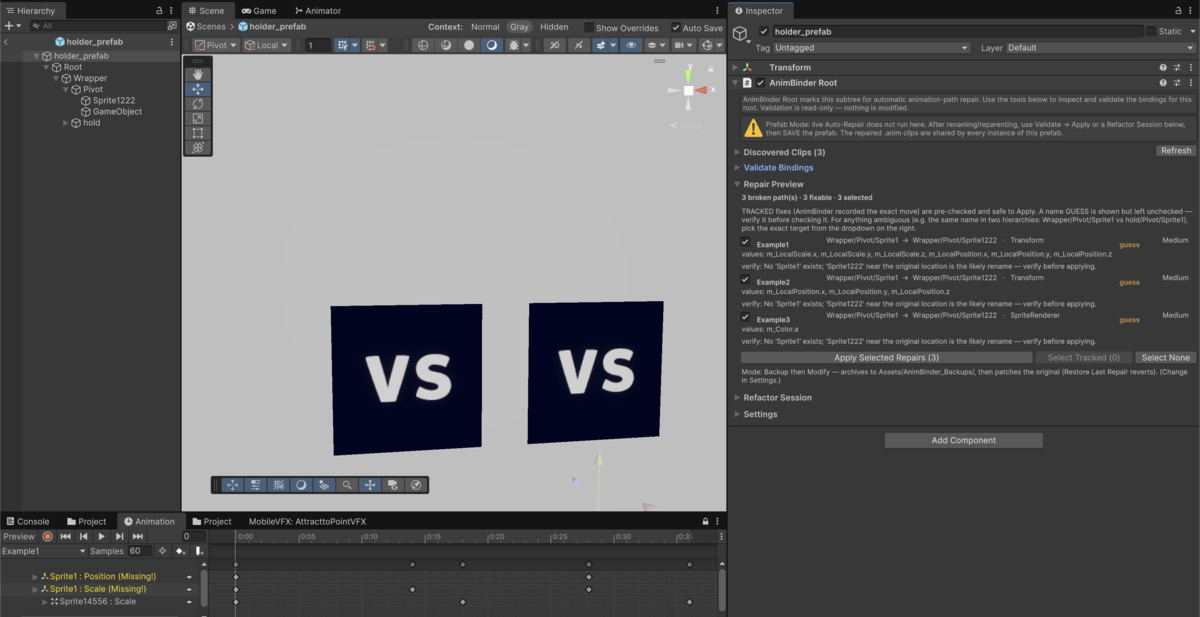 AnimBinder