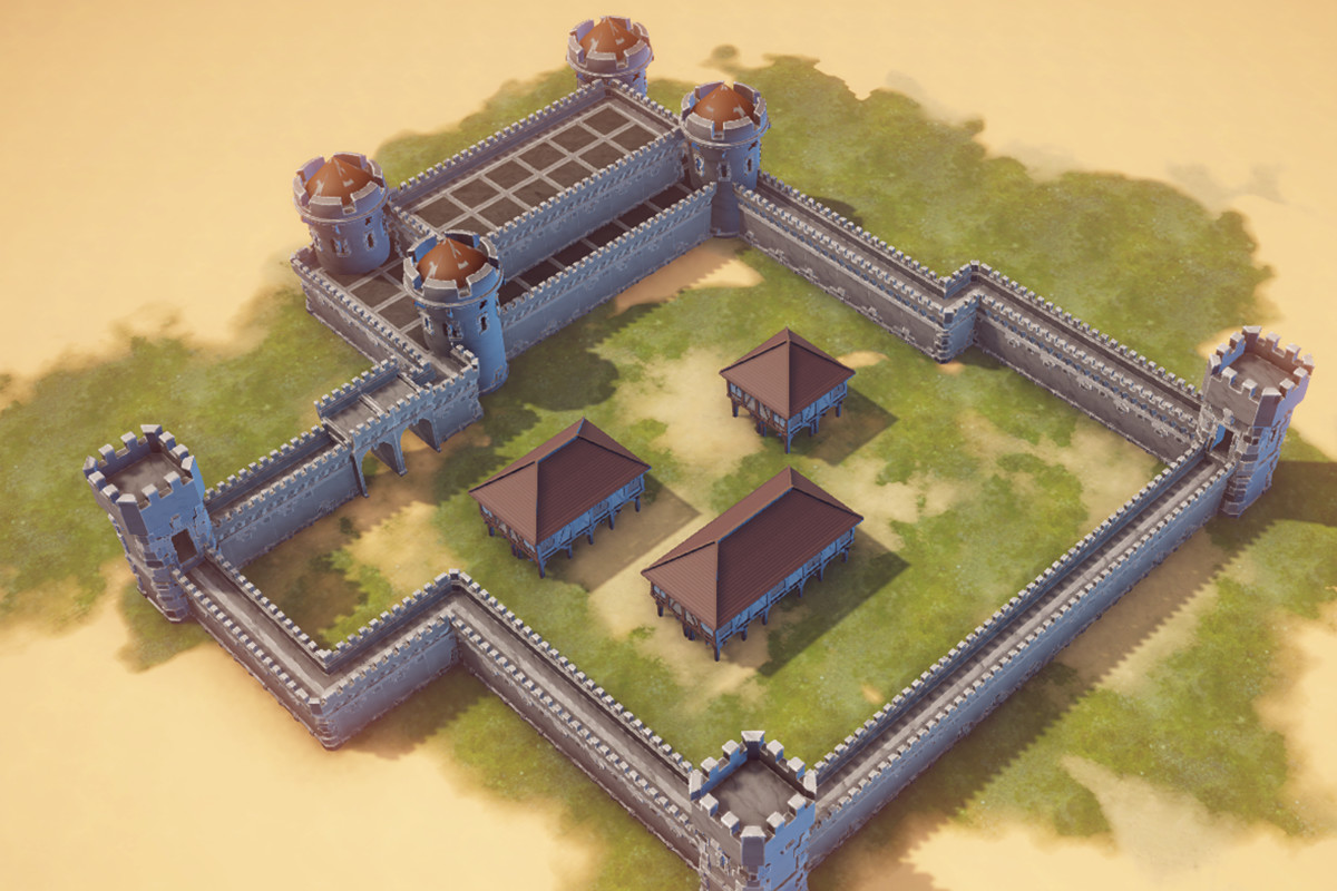 Stylized Castle Tileset