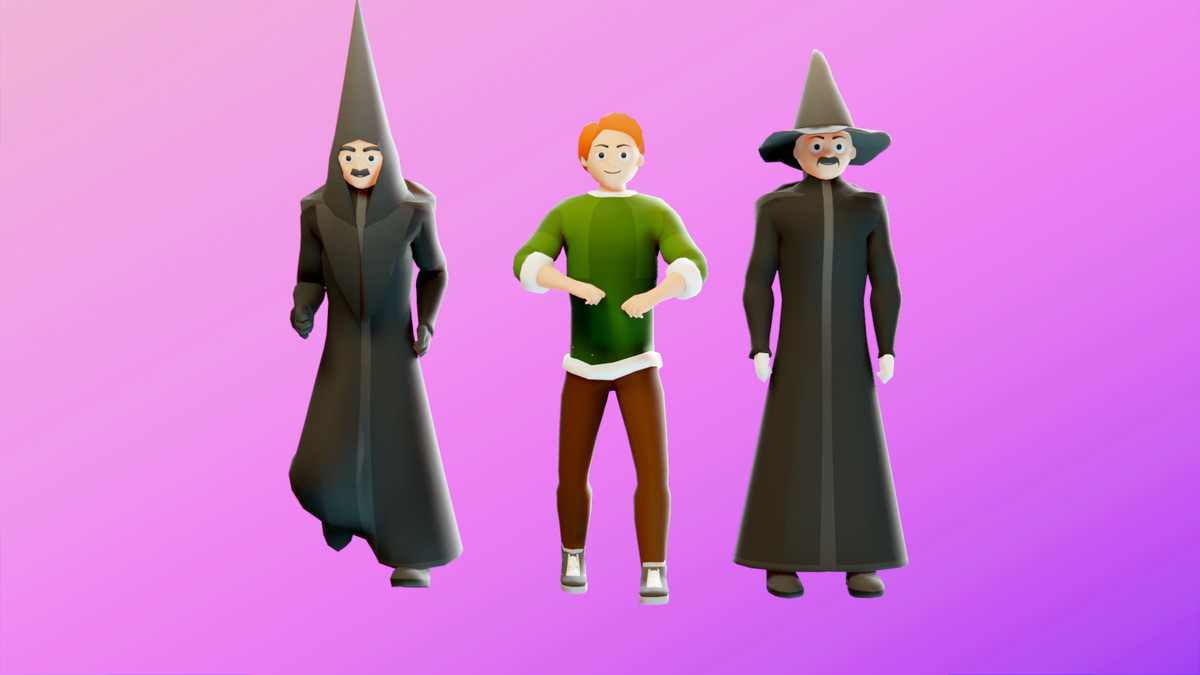 Low Poly Stylized Characters Pack 1 by IGS