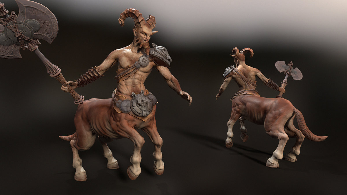 Barbarian centaur