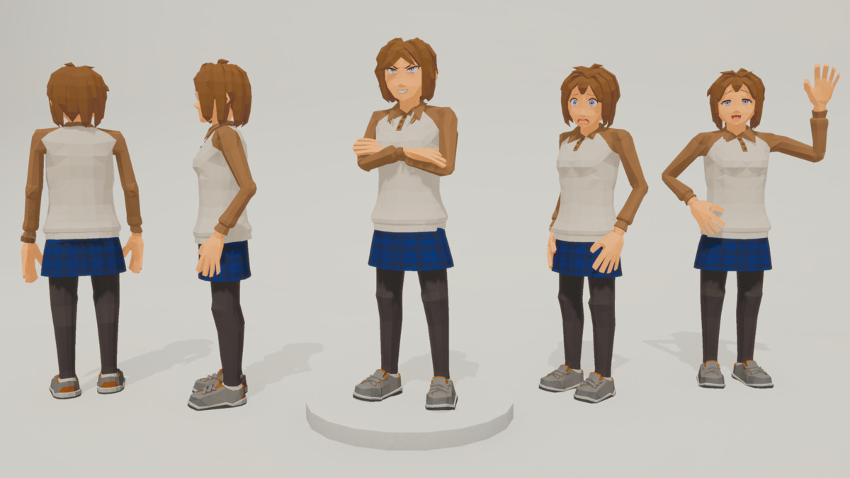 Anime Stylized Character Customizer