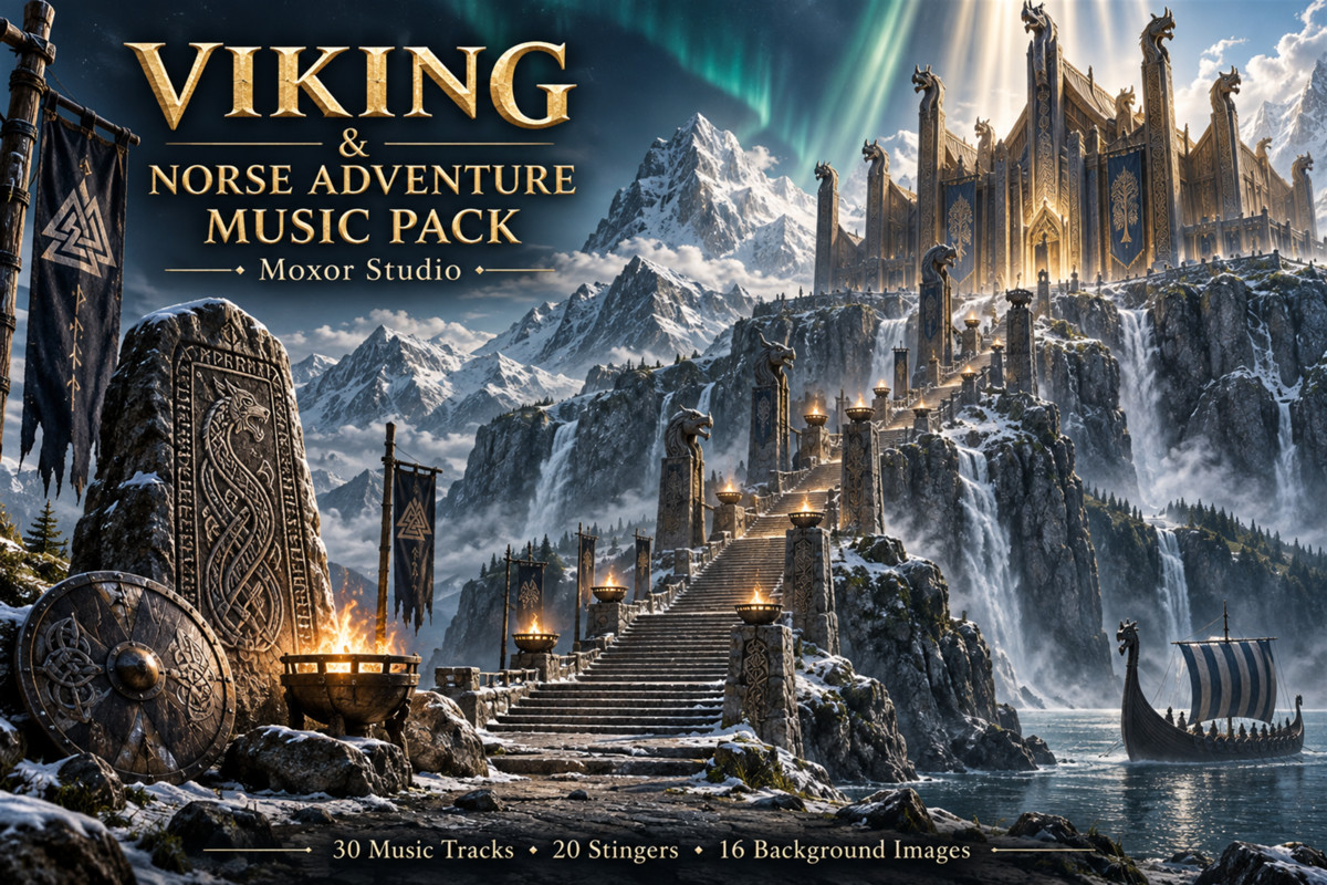 Viking & Norse Adventure Music Pack