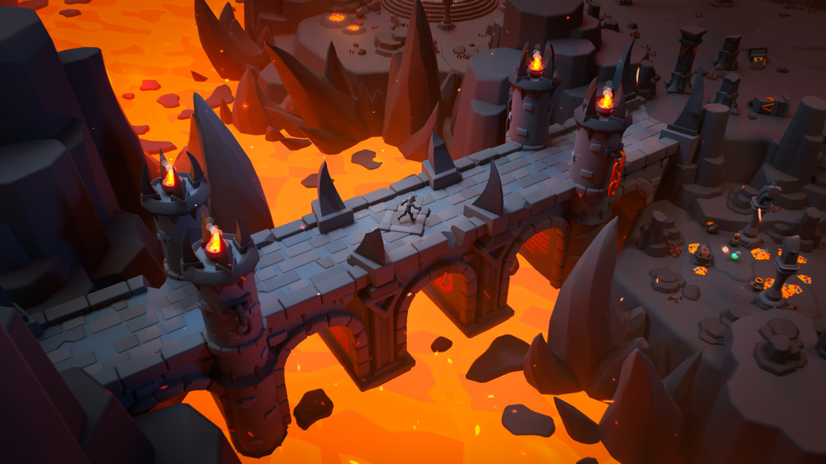 Inferno World - Low Poly 3D Models
