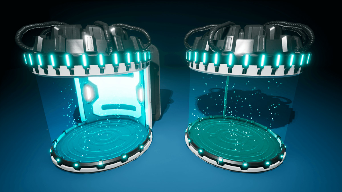 Sci-Fi Cryo Pods (Capsules)