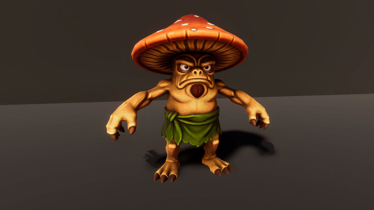 Mushrooms Pack - Game ready characters
