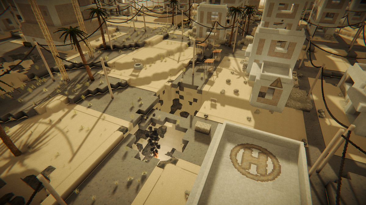 Voxel Combat Zone