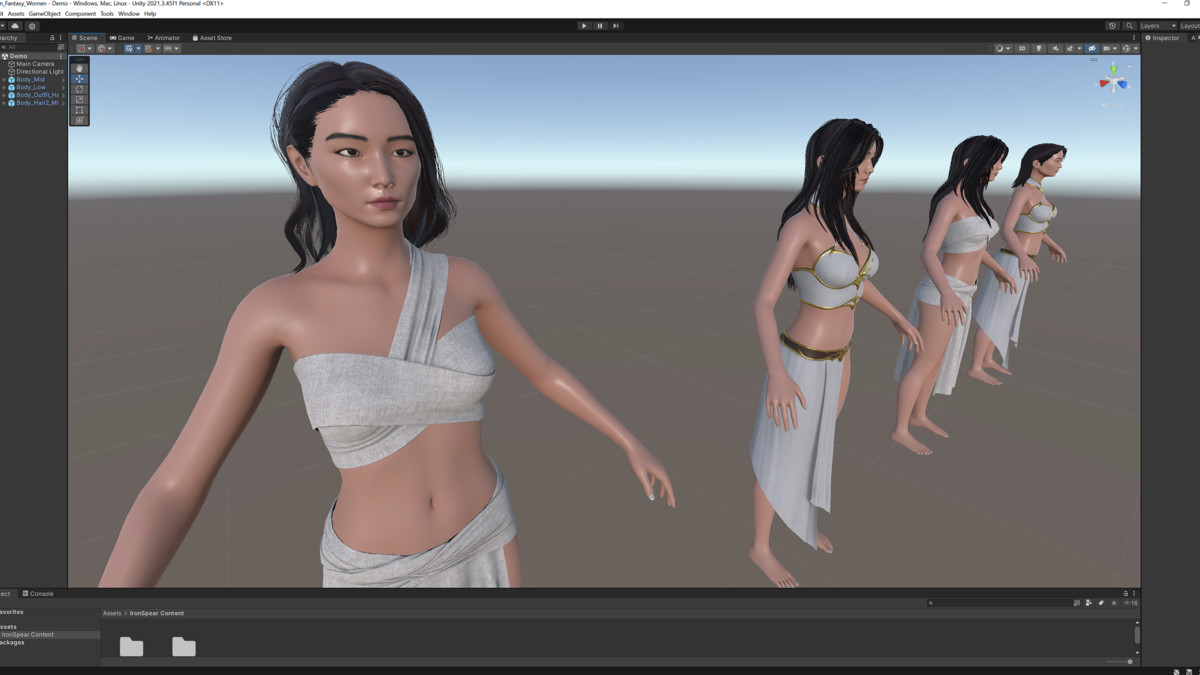 Asian Fantasy Women Outfit_1