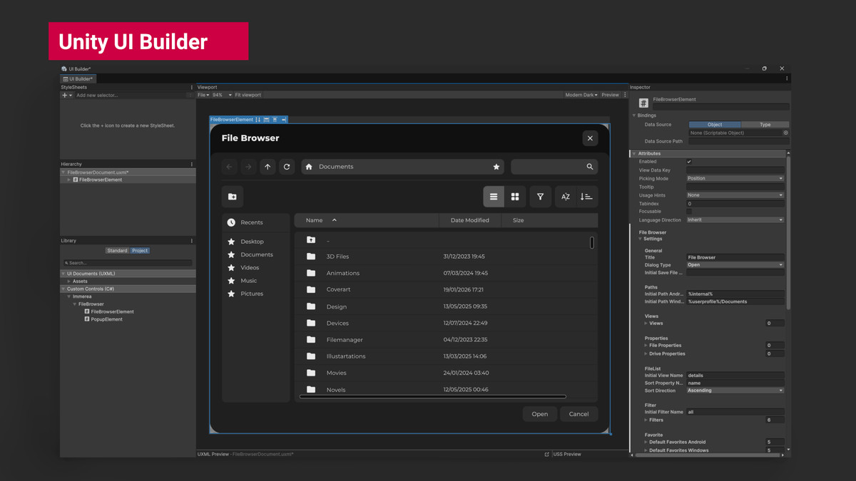 VR File Browser