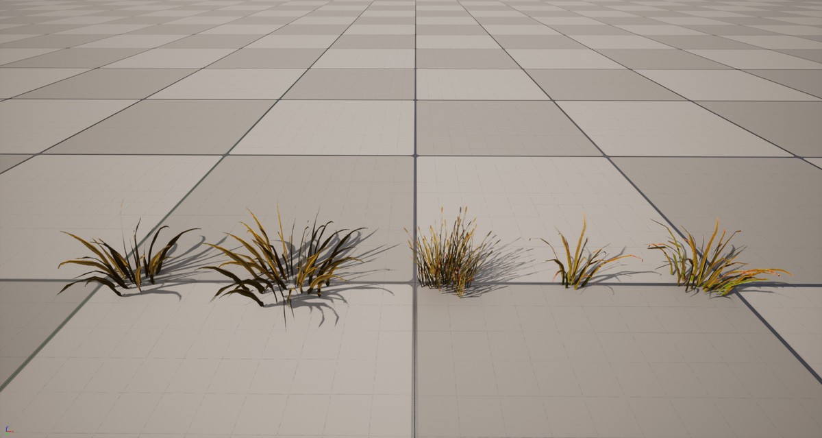 Realistic Meadow Grass Pack – Game Ready Foliage