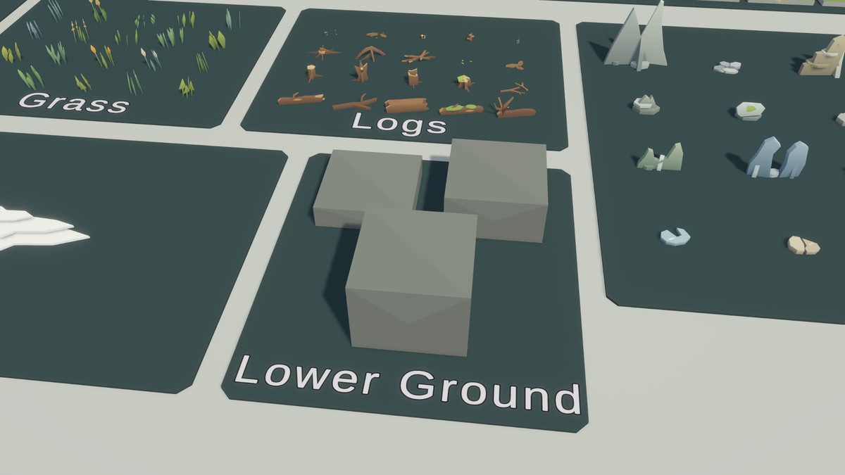 MK Low Poly - Flat Environment