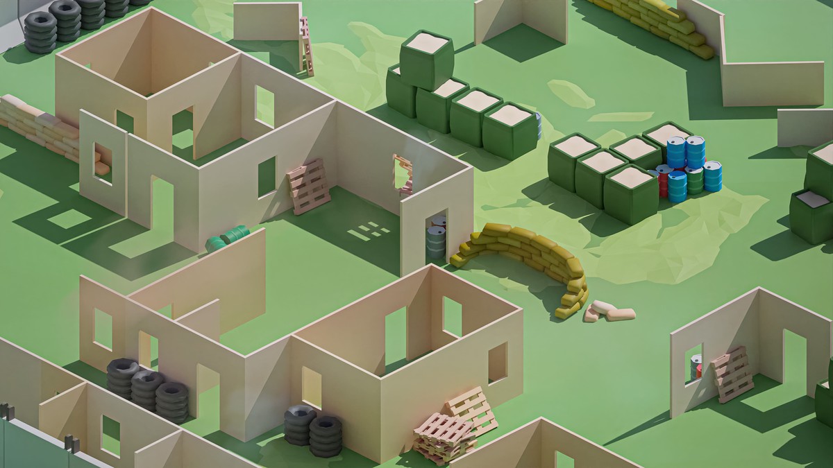 Military 2 - Low Poly 3D Models Pack