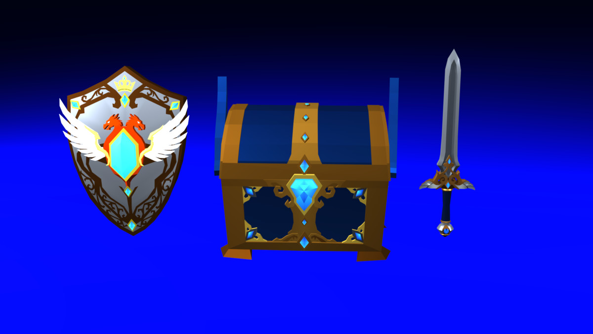 Stylized Fantasy RPG Weapon & Loot Mega Pack
