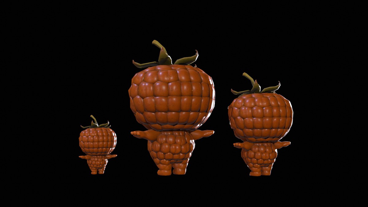 Chibi Fruit Rasberry