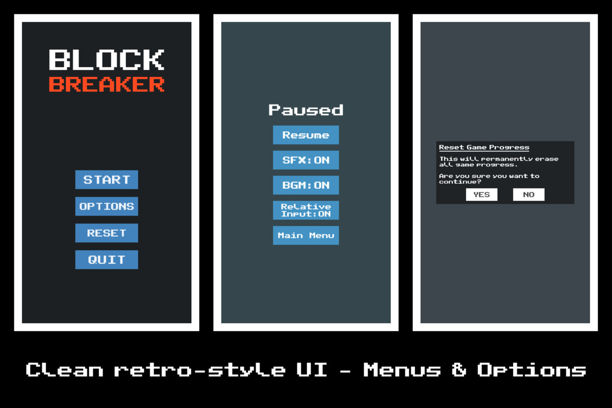 Block Breaker - Burst Powered Retro Arcade