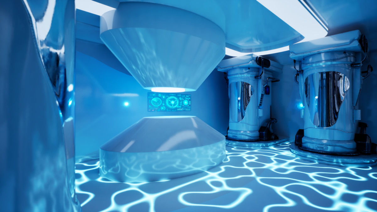 Futuristic Environment Kit Vol.3 – Sci-Fi Armory Facility