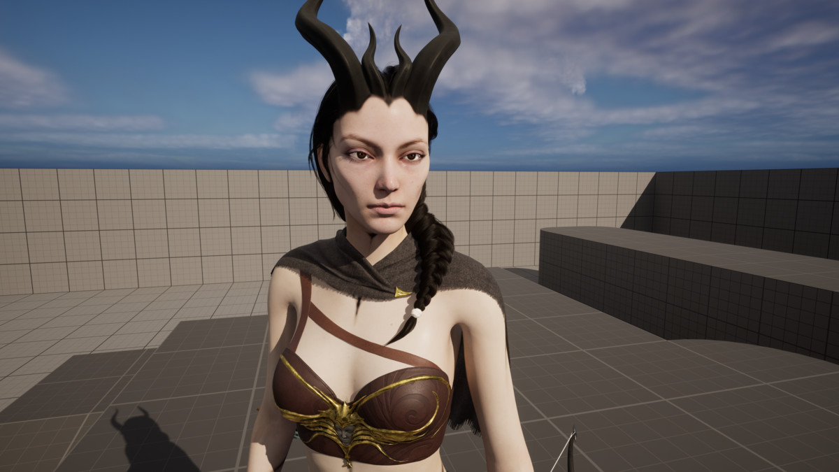 Fantasy Demones Archer