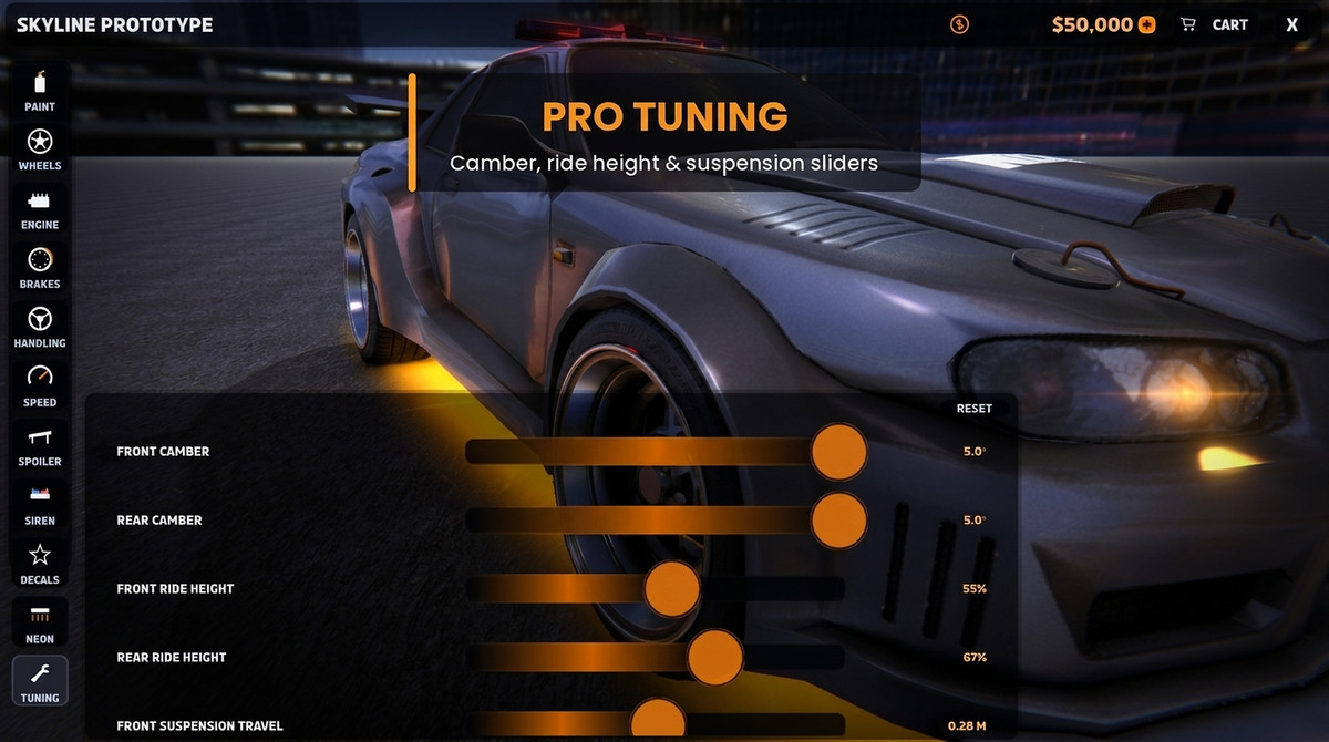Realistic Car Controller Pro Tuner | RCCP Car Customization