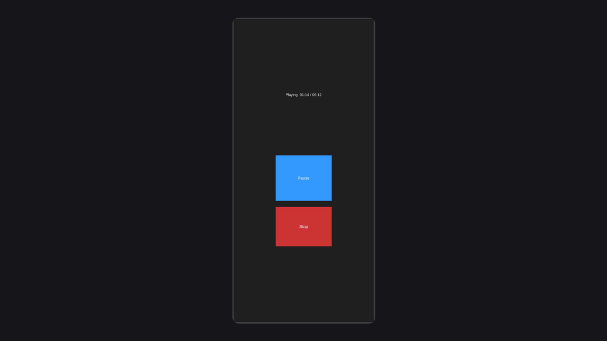 Background Audio + Lock Screen Controls for Android