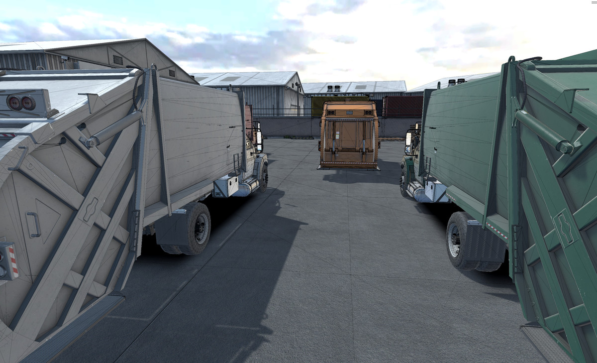 Refuse truck