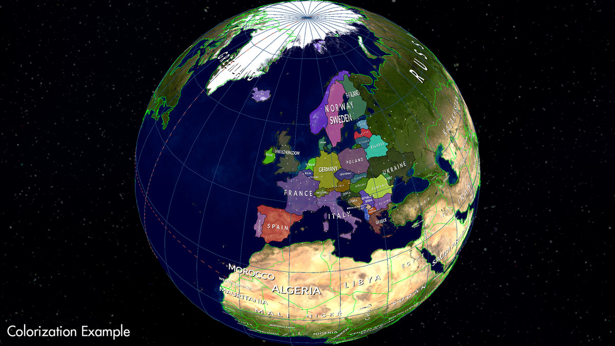 World Map Globe Starter Edition