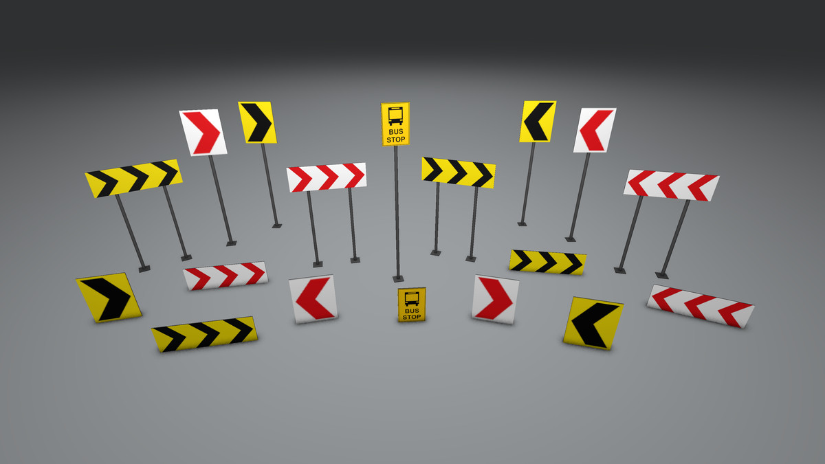 Low Poly Urban Traffic Pack