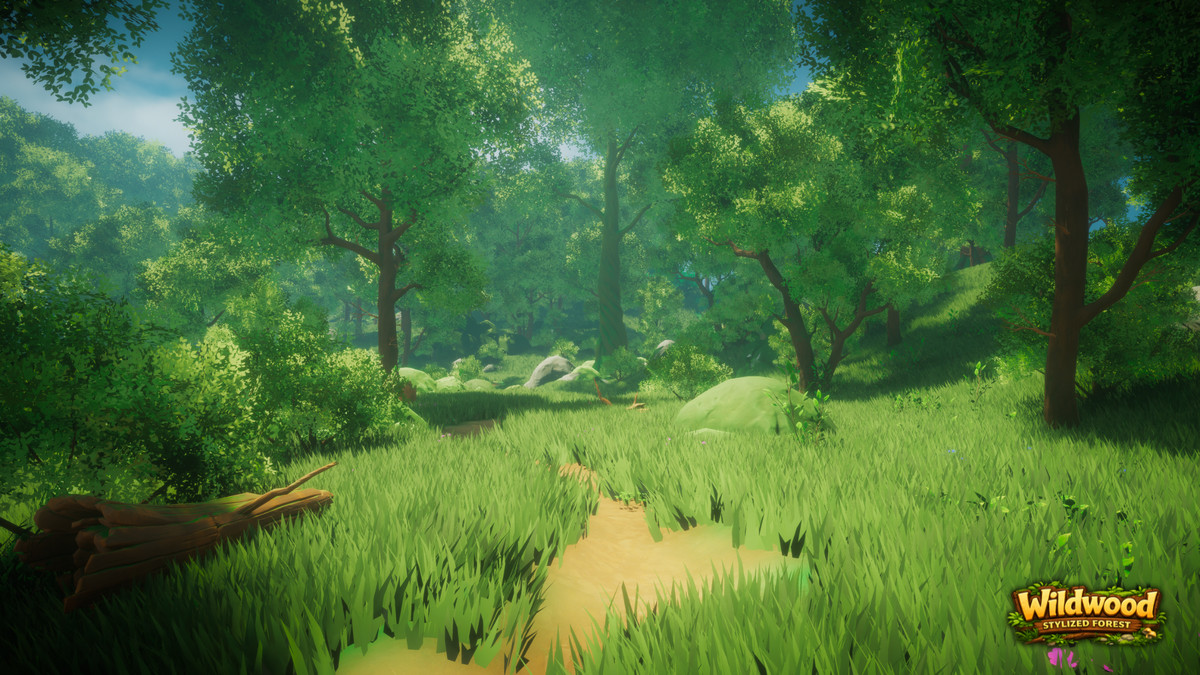 Wildwood: Stylized Forest (Stylized Nature, Stylized Forest, Nature, Biome)