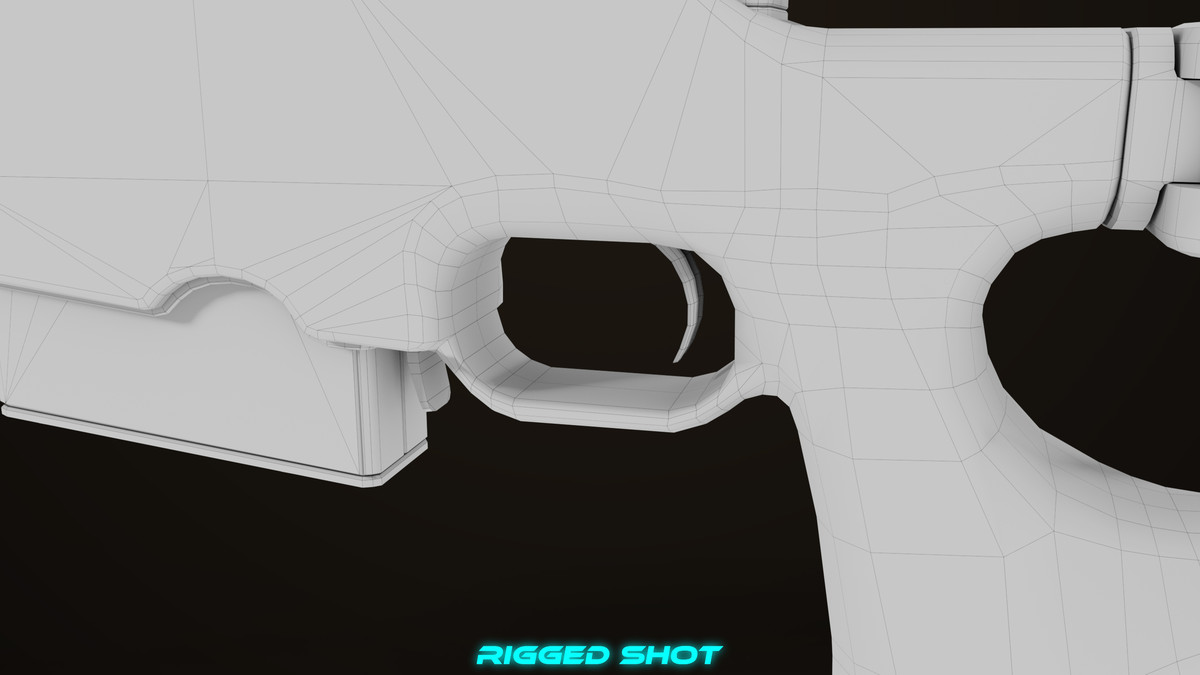 Sniper Rifle 03 Green URP HDRP Textures