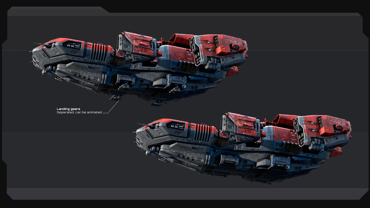 KAIZEN Starship Cruiser