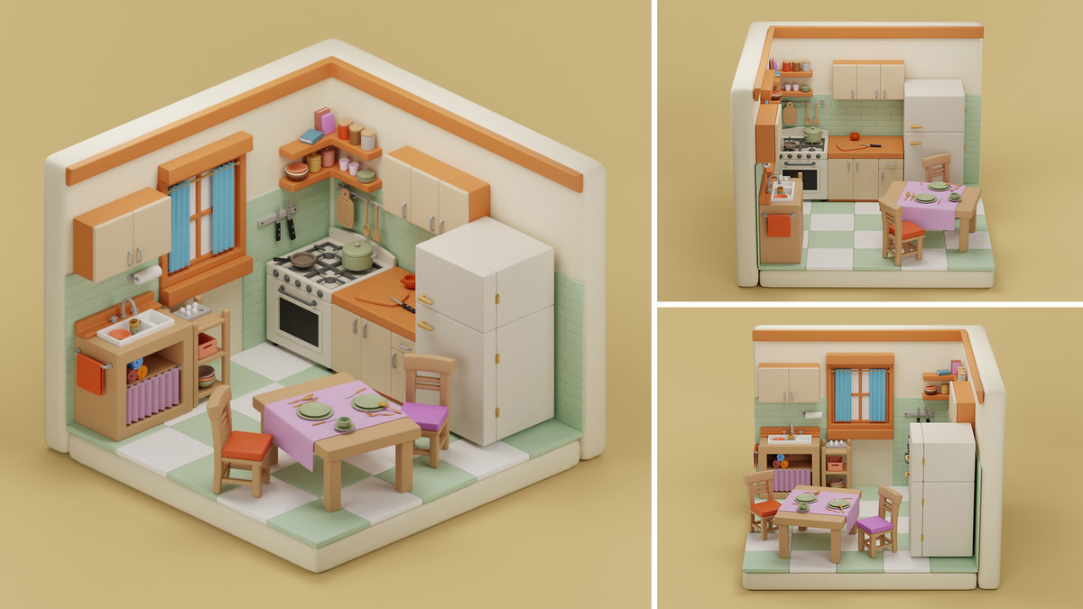 Cozy Room Props Plus Bundle - Interior Props & Modular Parts