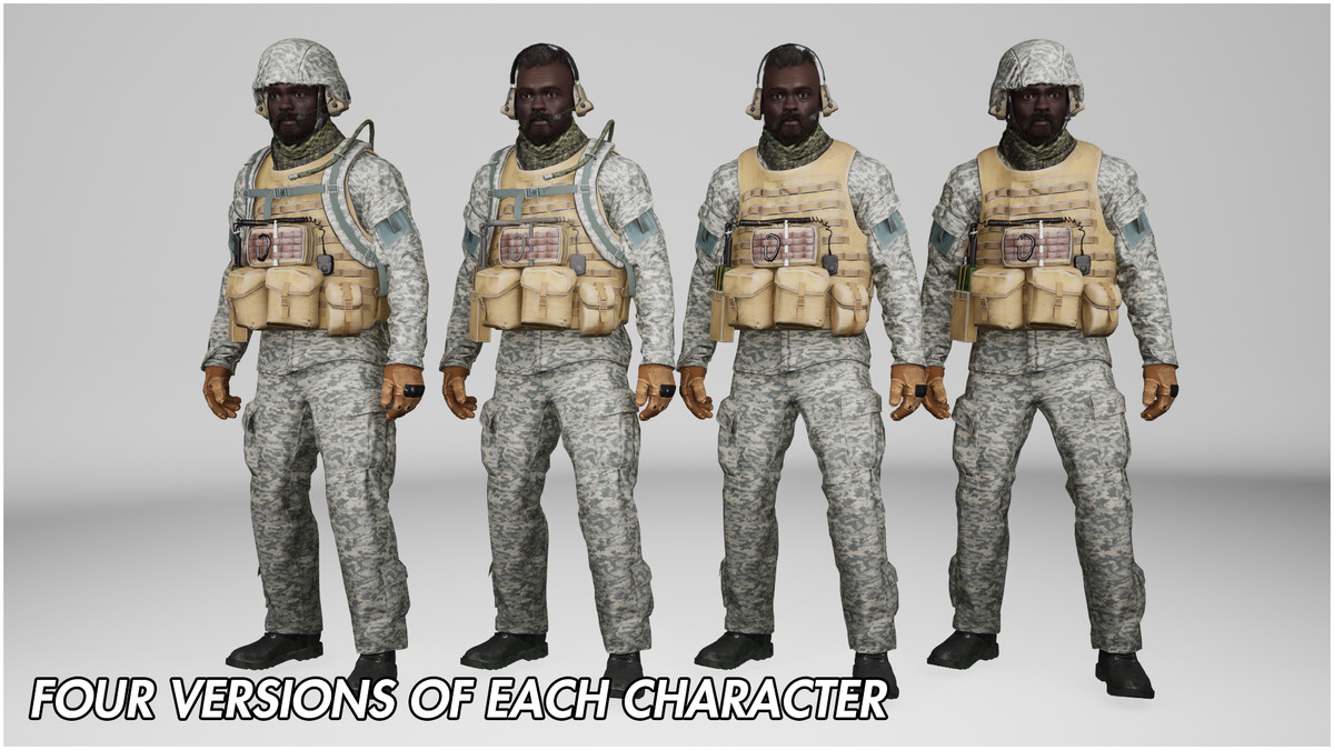 US Army Soldiers Pack
