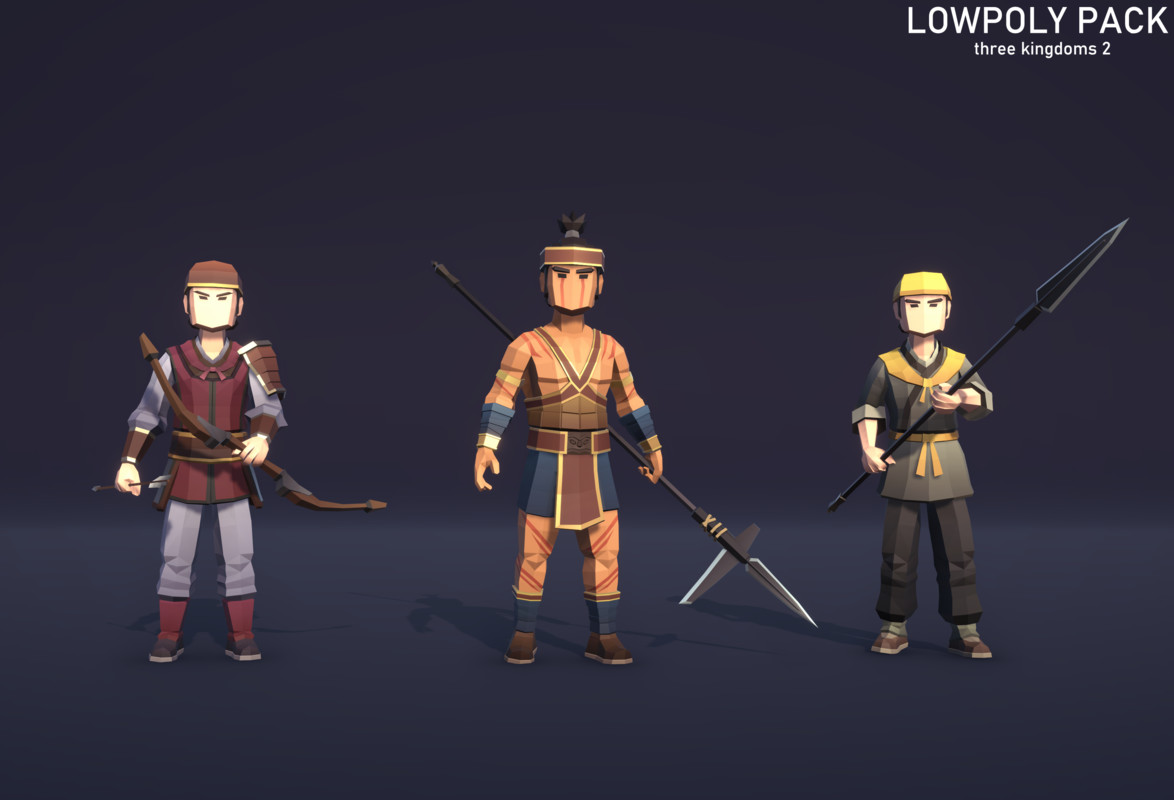 LowpolyPack_Three Kingdoms 2