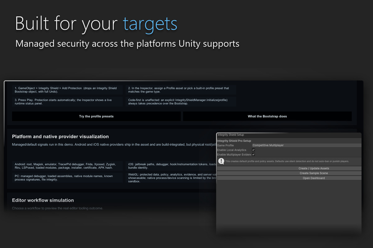 Integrity Shield Pro - Anti-Cheat, Tamper Detection & Protected Saves