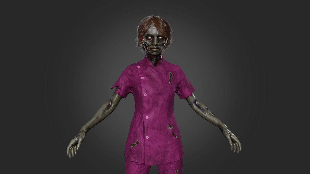 Zombie nurse_woman