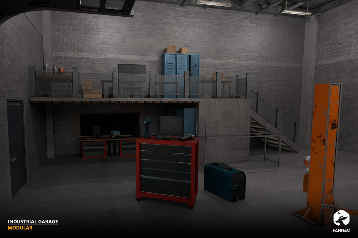 Modular - Industrial Garage