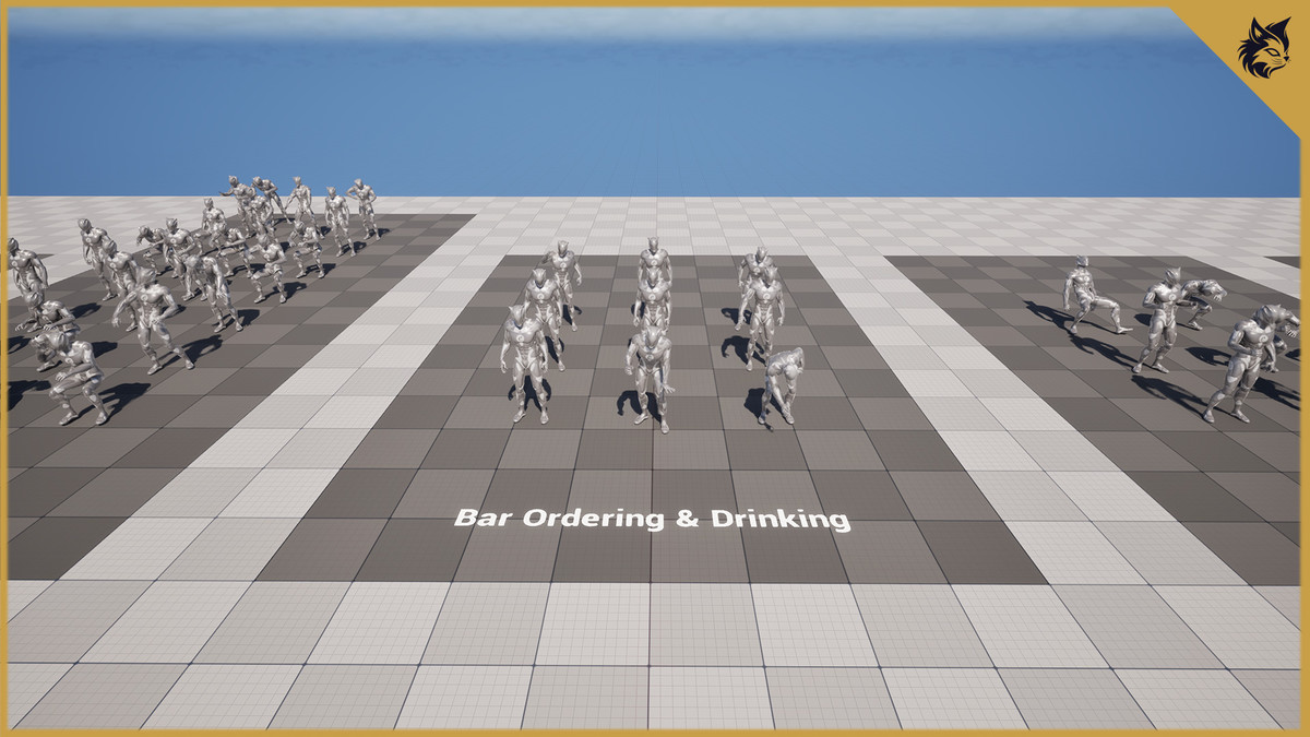 Tavern NPC Animation Pack