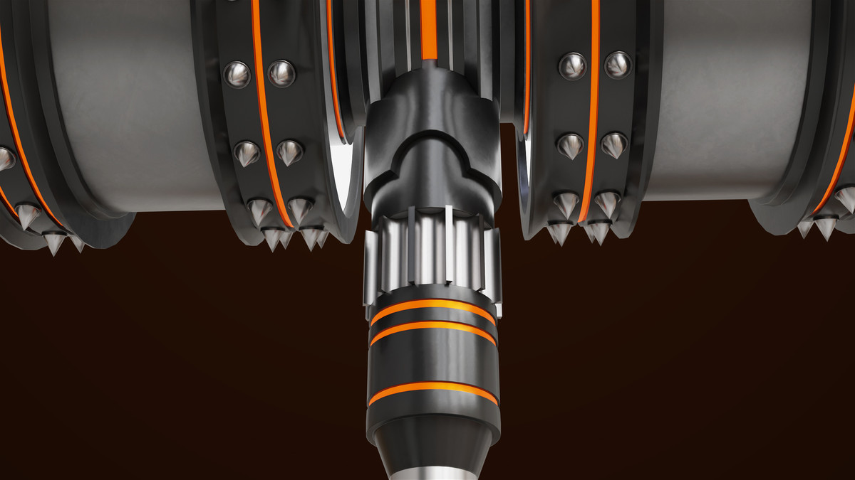 Sci Fi Battle Hammer 07 URP HDRP Textures