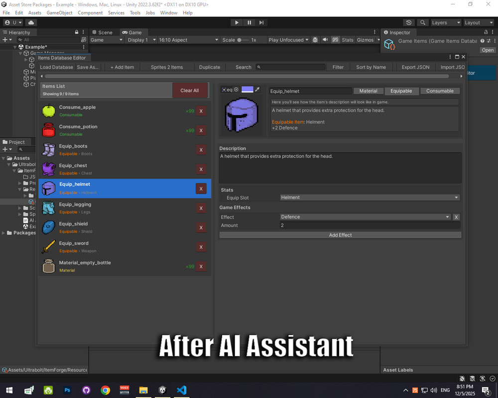 ItemForge - Advanced Inventory System