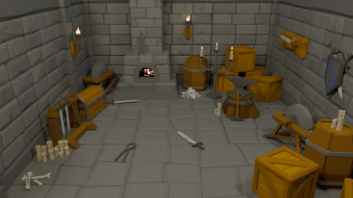 Ultimate Low Poly Dungeon Pack