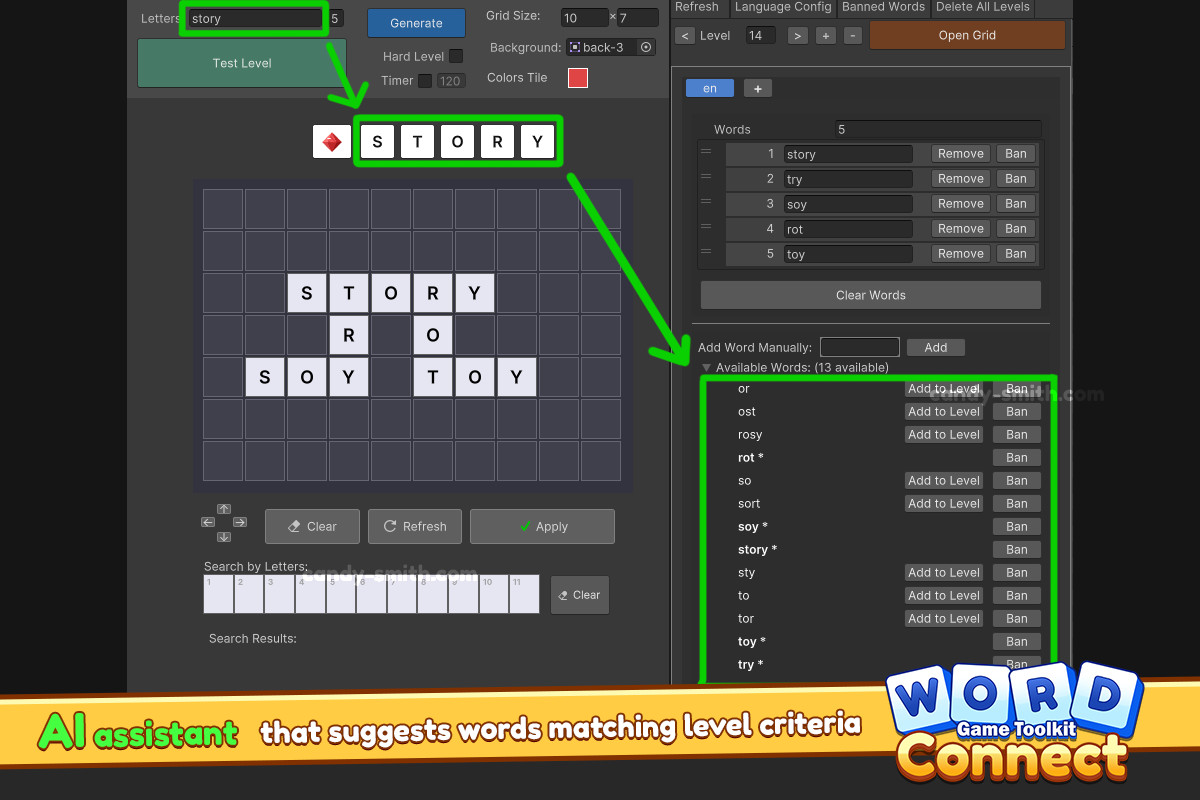 Word Connect: Game Toolkit | 500 levels