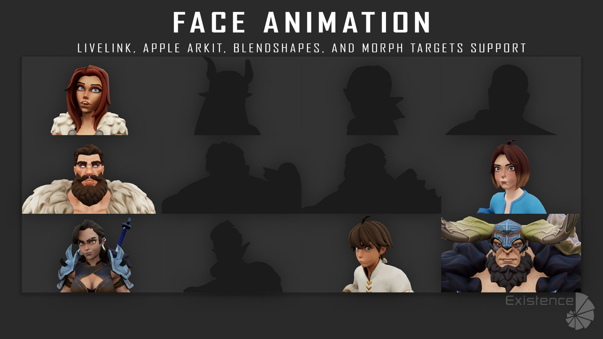 Pack 1 and 4 - Stylized Characters Warriors - #73