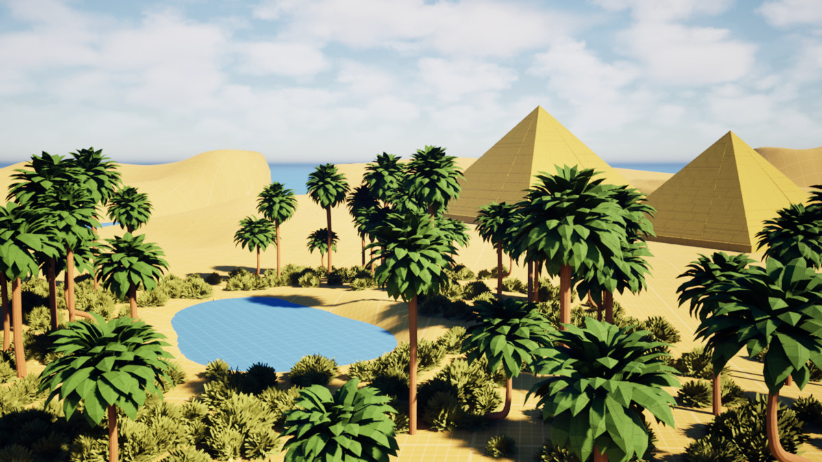 Desert Blockout Kit – 236 Modular Assets | Villages, Temples & Open Worlds