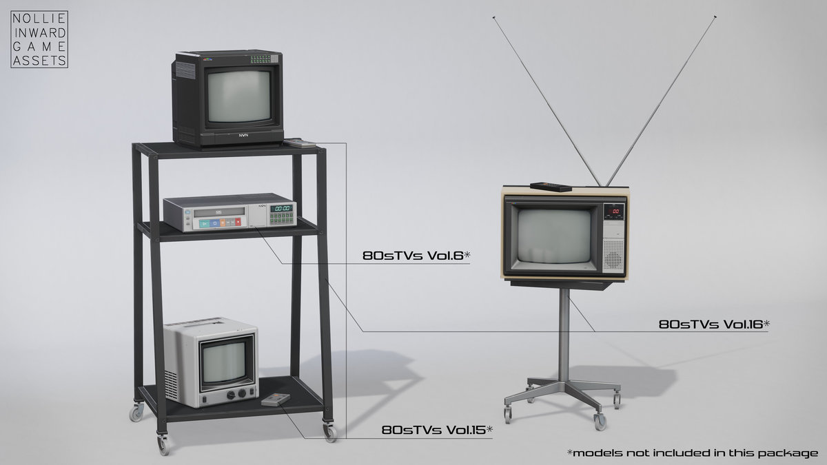 80s TVs Vol.3 Portable TVs