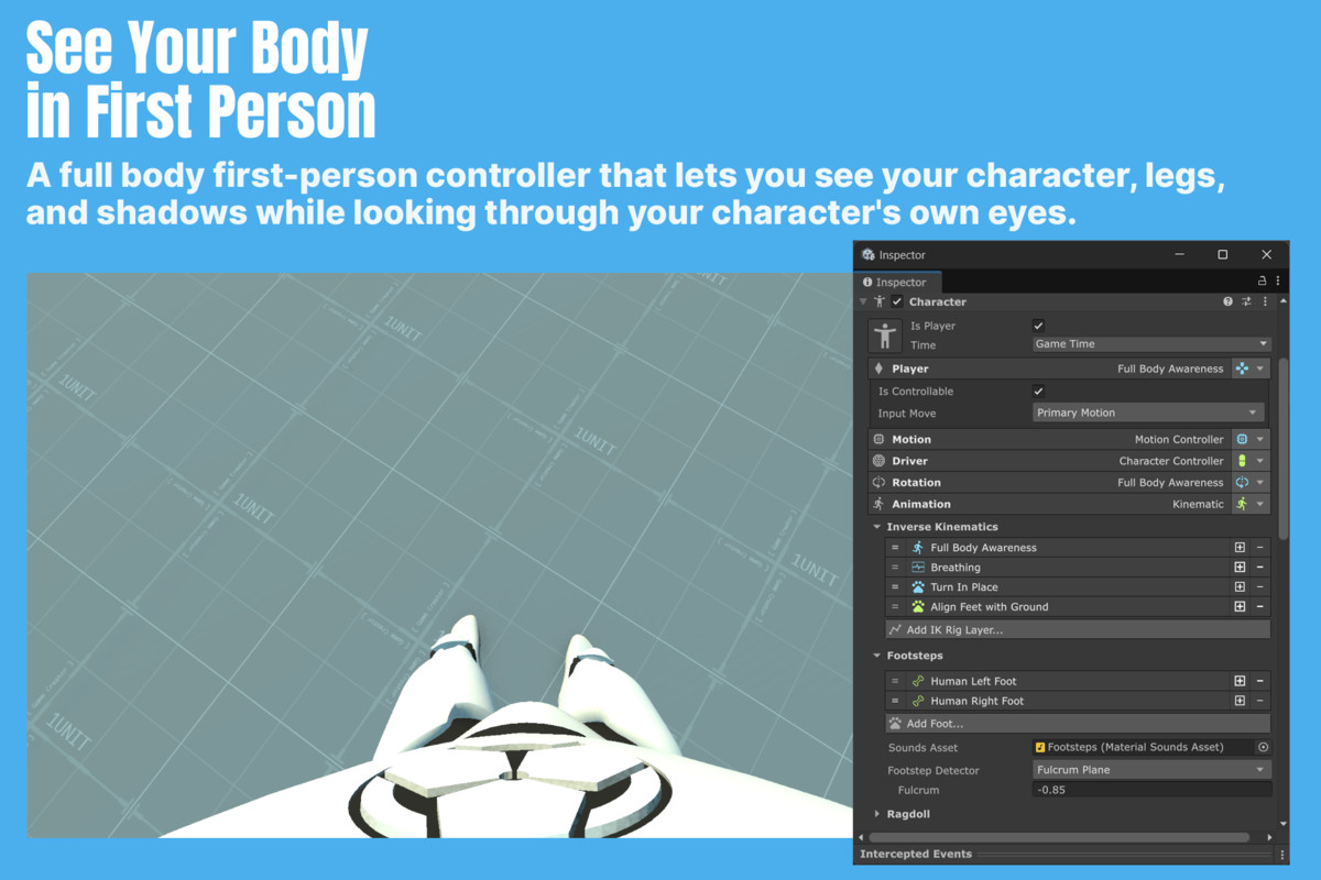 Full Body Awareness Controller | Game Creator 2
