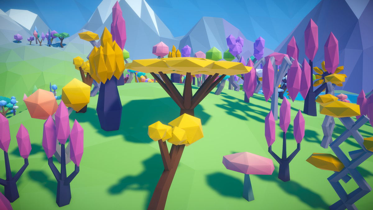MK Low Poly Trees - Fantasy