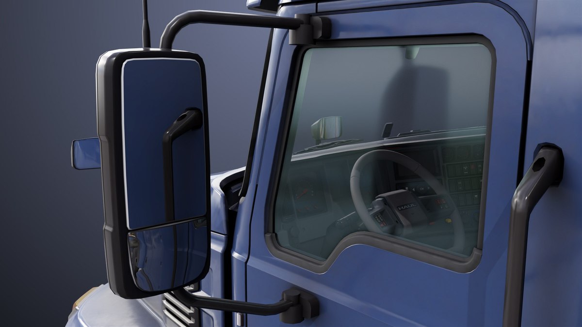 Heavy Truck Blue Chassis 05 URP HDRP Textures