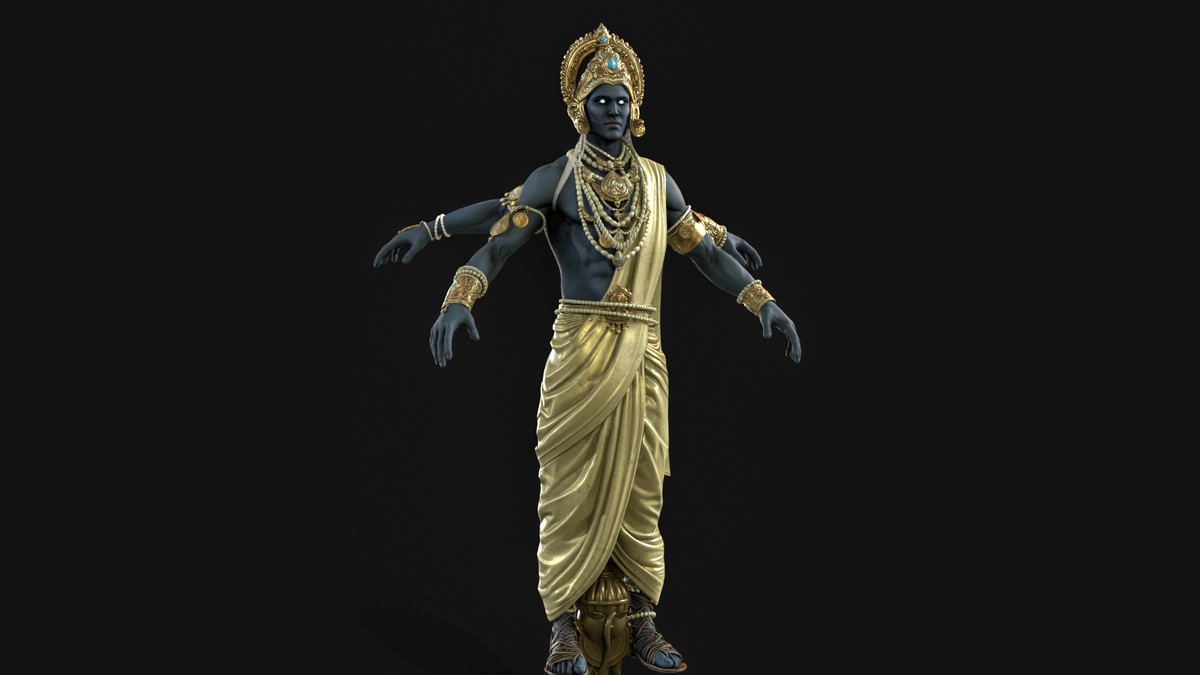 Indian God Vishnu