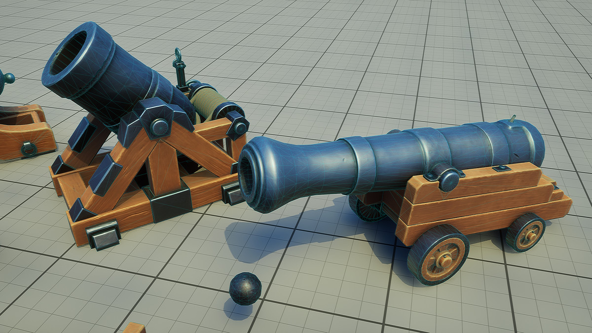 Stylized Cannons Pack