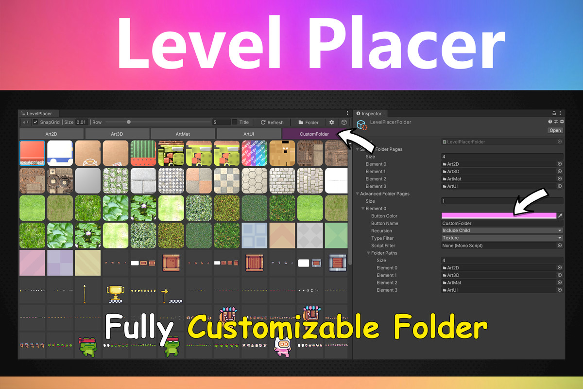 Quick Drag & Drop | Level Placer