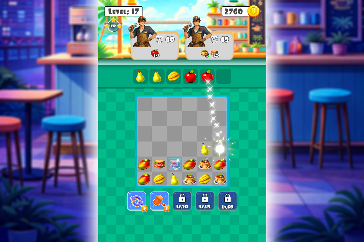 Foodie Stack Puzzle - Complete Mobile Game Template